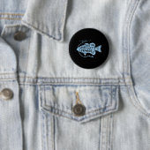 Nur noch ein Wurf, ich verspreche es Angelgeschenk Button (Beispiel)