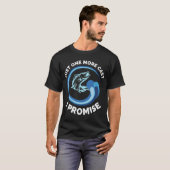 Nur noch ein Wurf, ich verspreche es - Geschenkide T-Shirt (Vorne ganz)