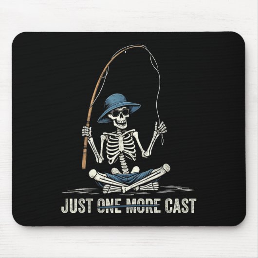 Nur noch ein Zitat feinem Skelett Mousepad (Vorne)