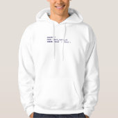 Nur noch eine Abfrage SQL-Daten Humor Hoodie - Hel (Vorderseite)