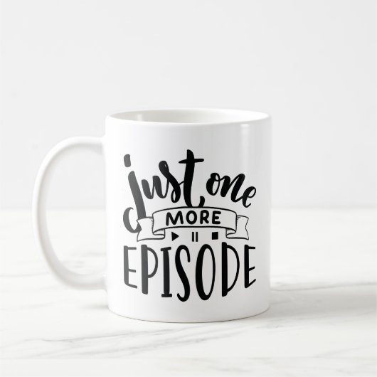 Nur noch eine Episode Kaffeetasse (Links)