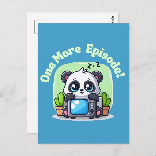 Nur noch eine Episode Postkarte (Vorne/Hinten)