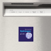 Nur noch eine Hortensie Magnet - navy (In Situ (Geschirrspüler))