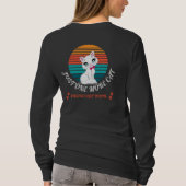 Nur noch eine Katze  T-Shirt (Rückseite)