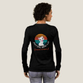 Nur noch eine Katze Tri-Blend Shirt (Voller Rückseite)