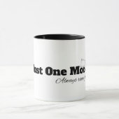 Nur noch eine Katzen-Tasse Tasse (Zentrum)
