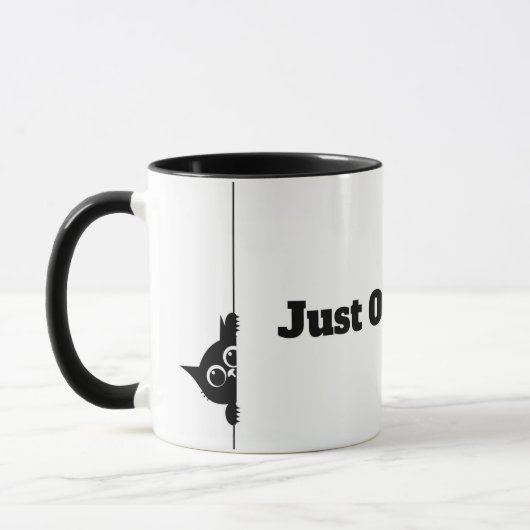 Nur noch eine Katzen-Tasse Tasse (Links)