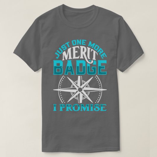 Nur noch eine Leistung Abzeichen Scouting T-Shirt (Design vorne)