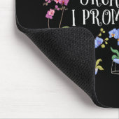 Nur noch eine Orchidee, ich verspreche es Mousepad (Ecke)