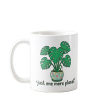 Nur noch eine Pflanze Süße Monstera-Tasse