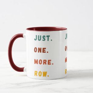 Nur noch eine Reihe Lustiger Retro-Häkel-Liebhaber Tasse