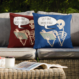 Nur noch eine Seite Leserbücher Liebhaber Kissen