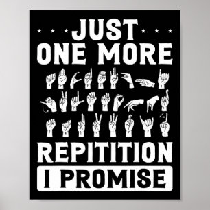 Nur noch eine Wiederholung, ich verspreche es, Des Poster