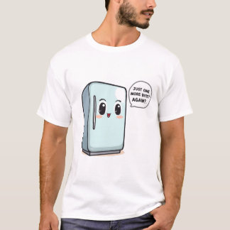 Nur noch einen Bissen – Lustiges sprechendes Kühls T-Shirt