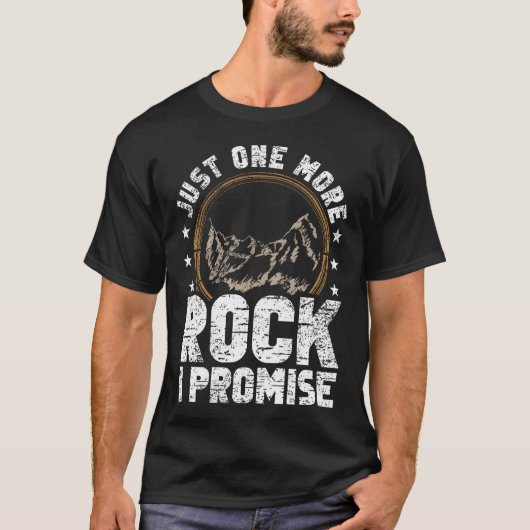 Nur noch einen Stein, ich verspreche es, Steinsamm T-Shirt (Vorderseite)