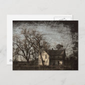 Nur noch Erinnerungen, das Landhaus verlassen Postkarte (Vorne/Hinten)