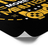 Nur noch fünf Minuten Gaming Words Gaming Poster (Ecke)