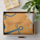 Nur noch mehr Design der Nautic-Serie 4 Seidenpapier (Geschenk)