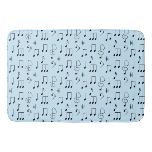 Nur Noted Blue Badematte (Vorderseite)