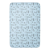 Nur Noted Blue Badematte (Vorderseite Vertikal)