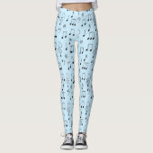 Nur Noted Blue Leggings (Vorderseite)