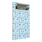 Nur Noted Blue Mini Klemmbrett (Schrägansicht)