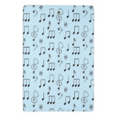 Nur Noted Blue Mini Klemmbrett (Rückseite)