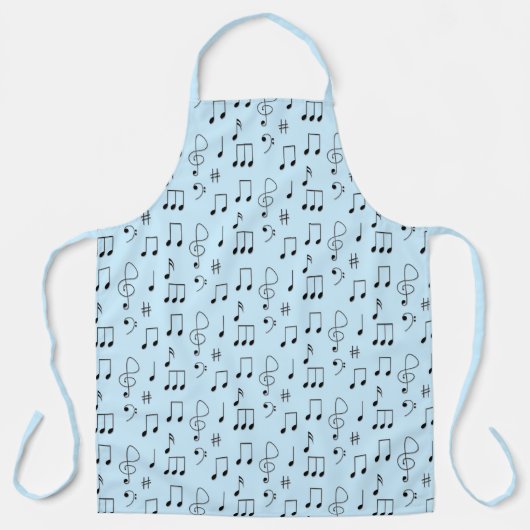 Nur Noted Blue Schürze (Vorderseite)
