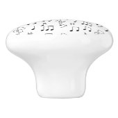 Nur notiert keramikknauf (Seitenansicht)