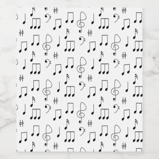 Nur notiert weinetikett (Einzelnes Label)