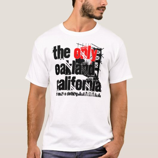 Nur Oakland T-Shirt (Vorderseite)