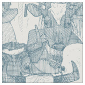 nur Ochsenweiß Stoff (Nahaufnahme)