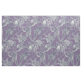 nur Oktopusse navy blau violett Stoff (Fat Quarter (45,7 x 55,9 cm))