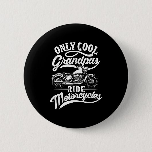 Nur Opa-Motorradangebot Button (Vorderseite)