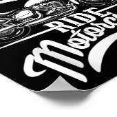 Nur Opa-Motorradangebot Poster (Ecke)