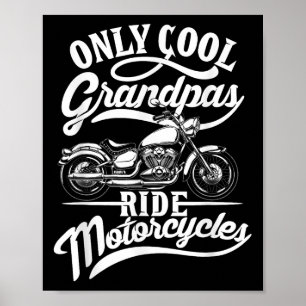 Nur Opa-Motorradangebot Poster