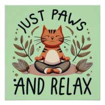 Nur Paare und Relax Yoga Cat
