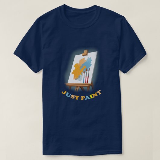Nur Paint Art T-Shirt (Design vorne)