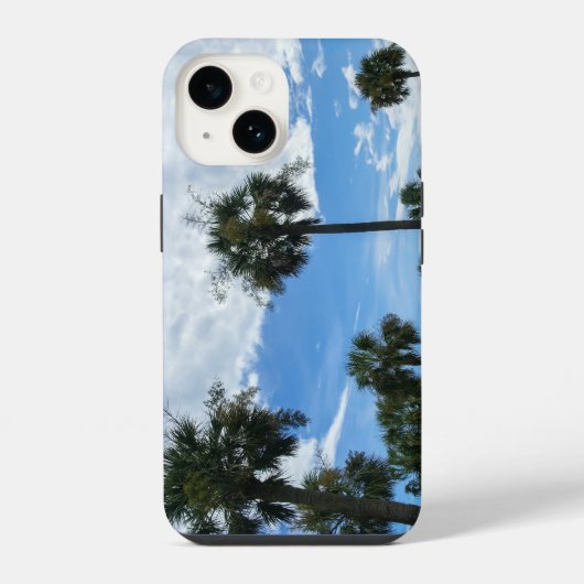 Nur Palmen iPhone Hülle (Rückseite)
