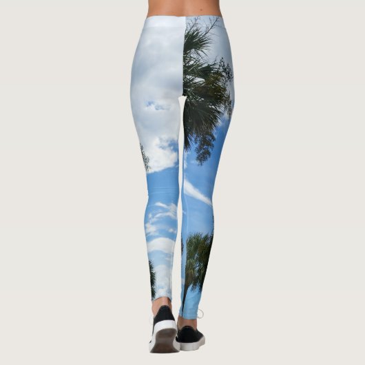 Nur Palmen Leggings (Rückseite)