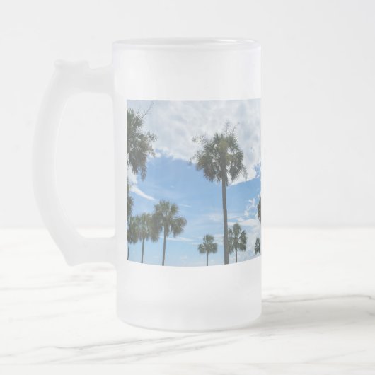 Nur Palmen Mattierte Tasse (Links)