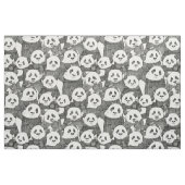 Nur Panda schwarz Stoff (Fat Quarter (45,7 x 55,9 cm))