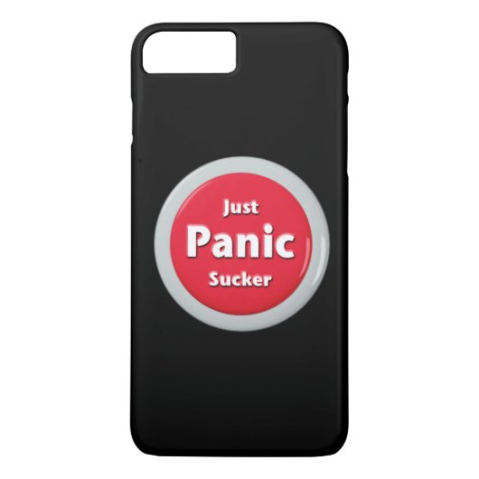 Nur Panic Button Sucker Case-Mate iPhone Hülle (Rückseite)