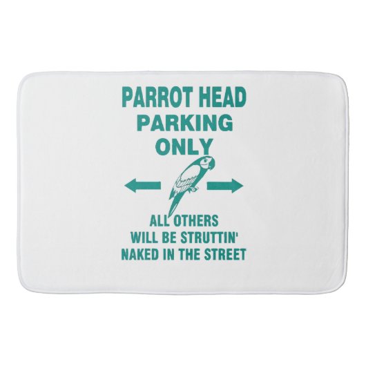 Nur Parkplatz Badematte (Vorderseite)