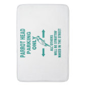 Nur Parkplatz Badematte (Vorderseite Vertikal)