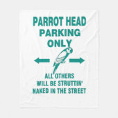 Nur Parkplatz Fleecedecke (Vorderseite)