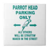 Nur Parkplatz Fliese (Vorderseite)