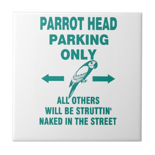 Nur Parkplatz Fliese (Vorderseite)