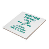 Nur Parkplatz Fliese (Seite)