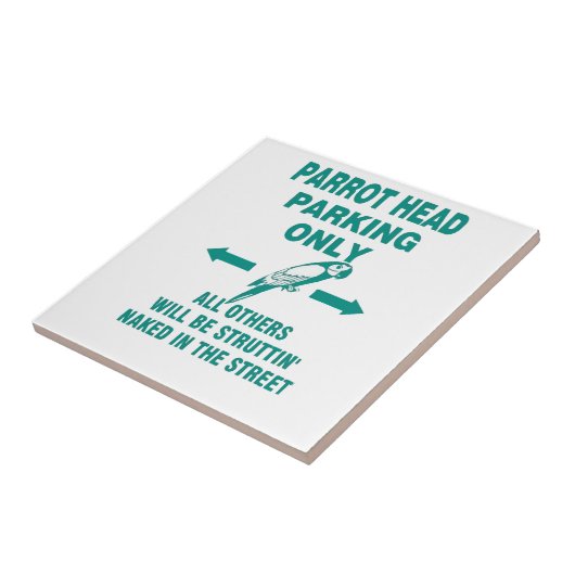 Nur Parkplatz Fliese (Seite)